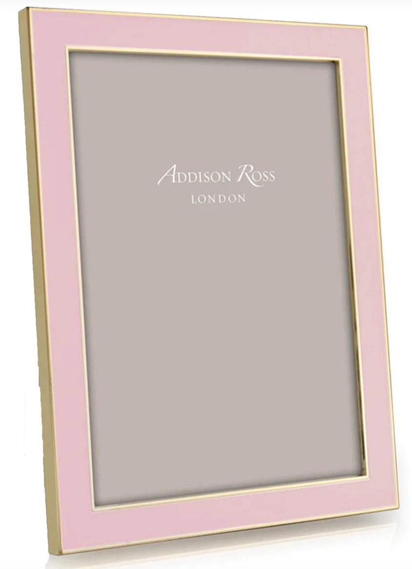 Pastel Pink and Gold Frame