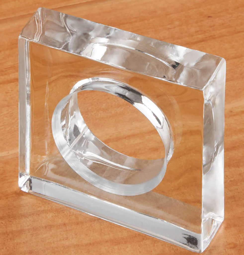 Acrylic Napkin Rings