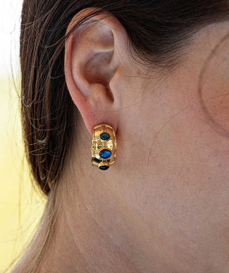 Cleopatra Bold Hoop Earrings