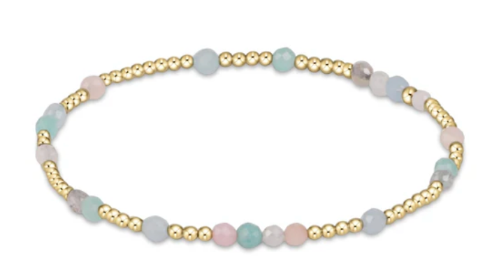 hope unwritten gemstone bracelet - hot mess