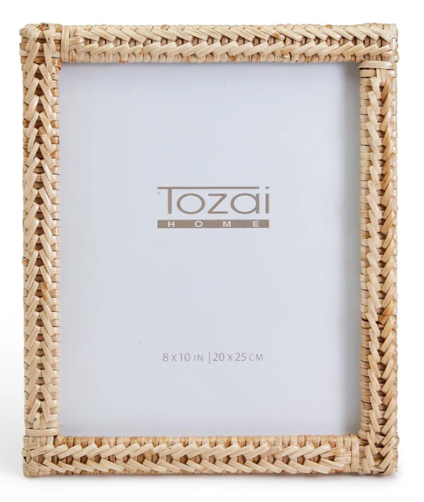 Woven Rattan 8x10 Frame