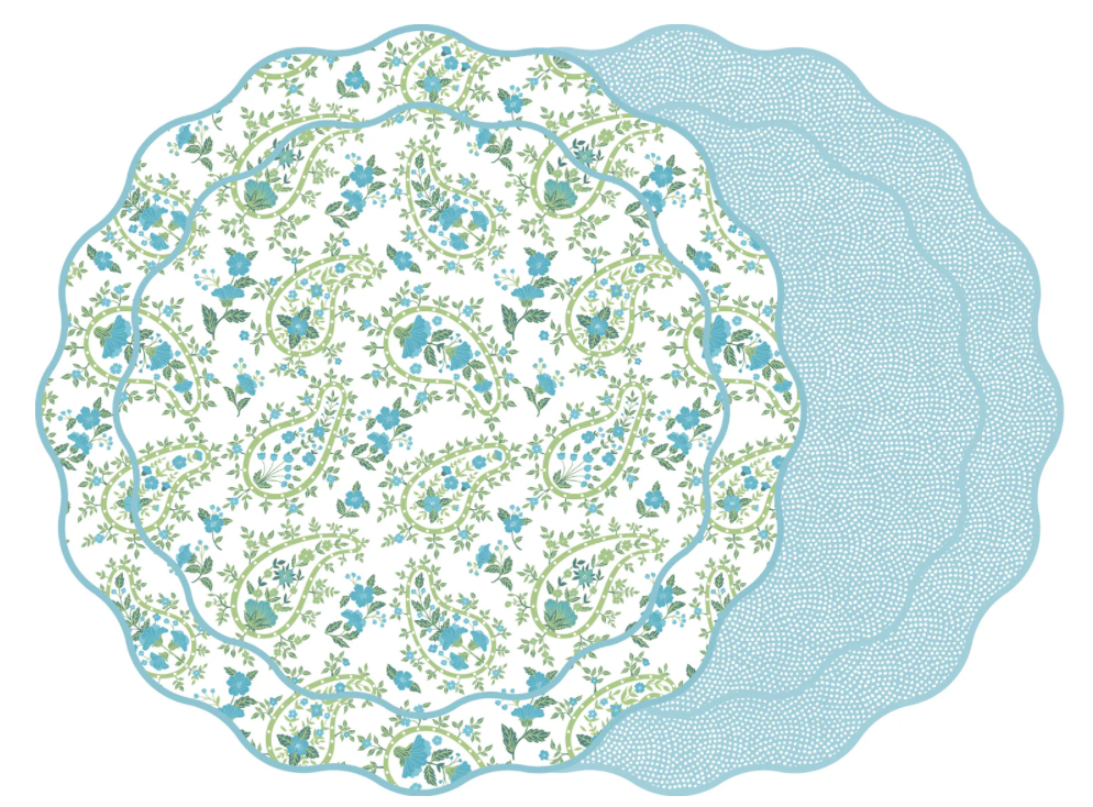 Scallop Two Sided Placemat