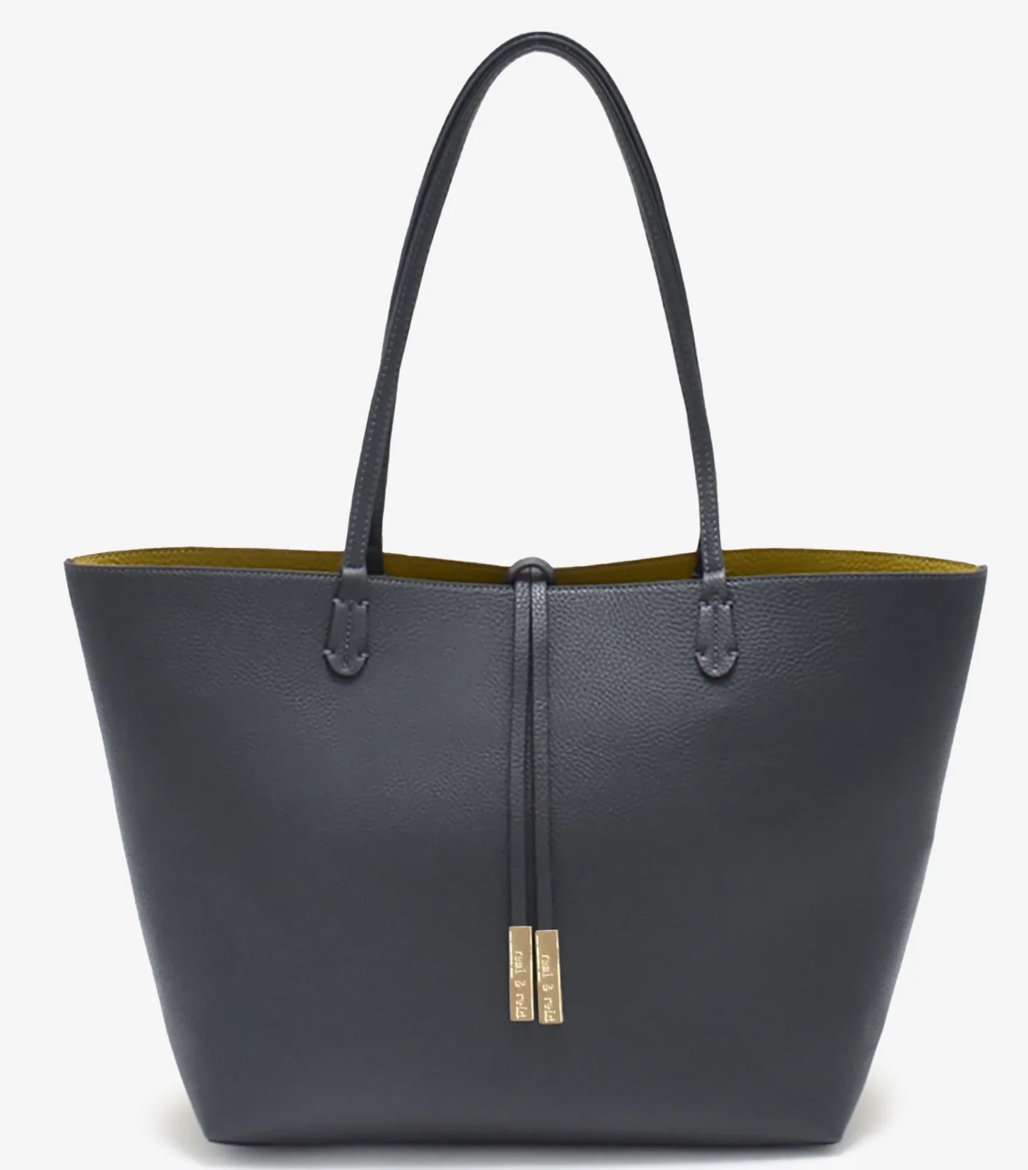 Departure Tote Slate/Mustard