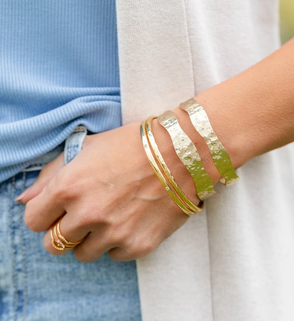 Textured Bangle