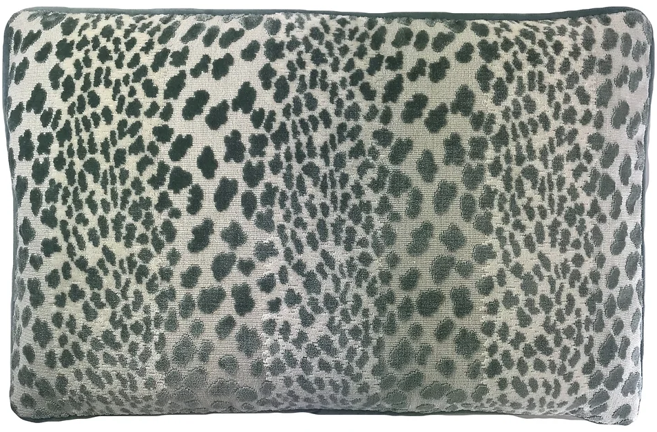 Meow Aqua Pillow 14x21