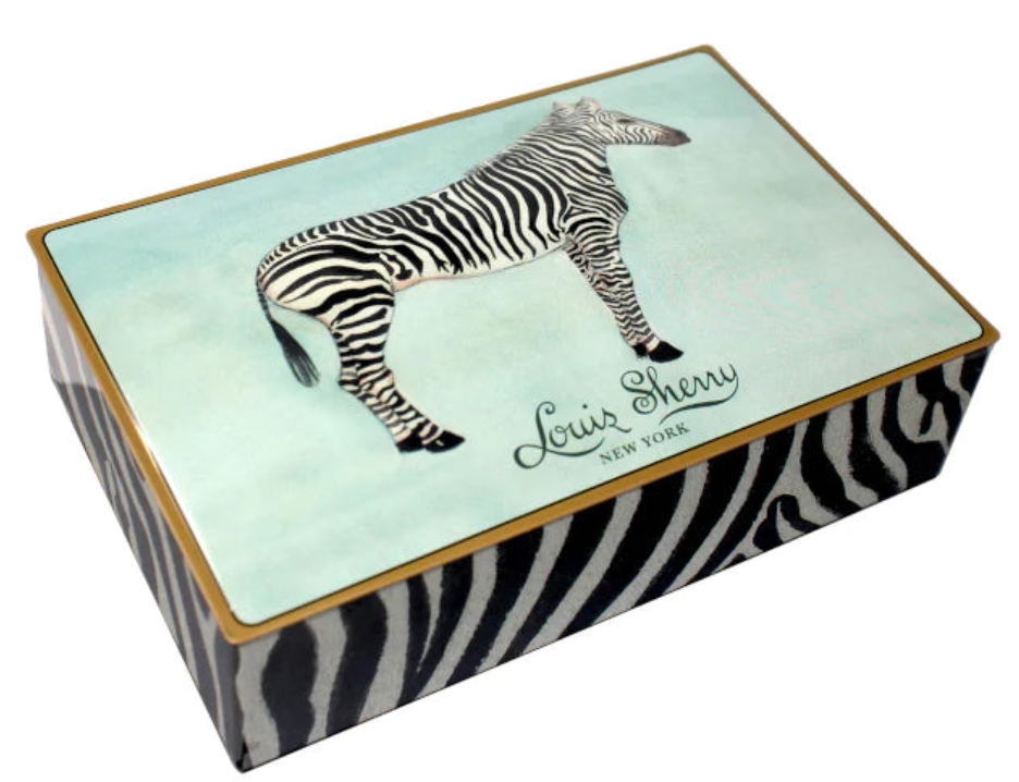 12-Piece Zebra Chocolate Tin