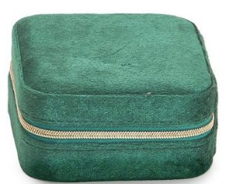 Two's Company Velvet Jewelry Box