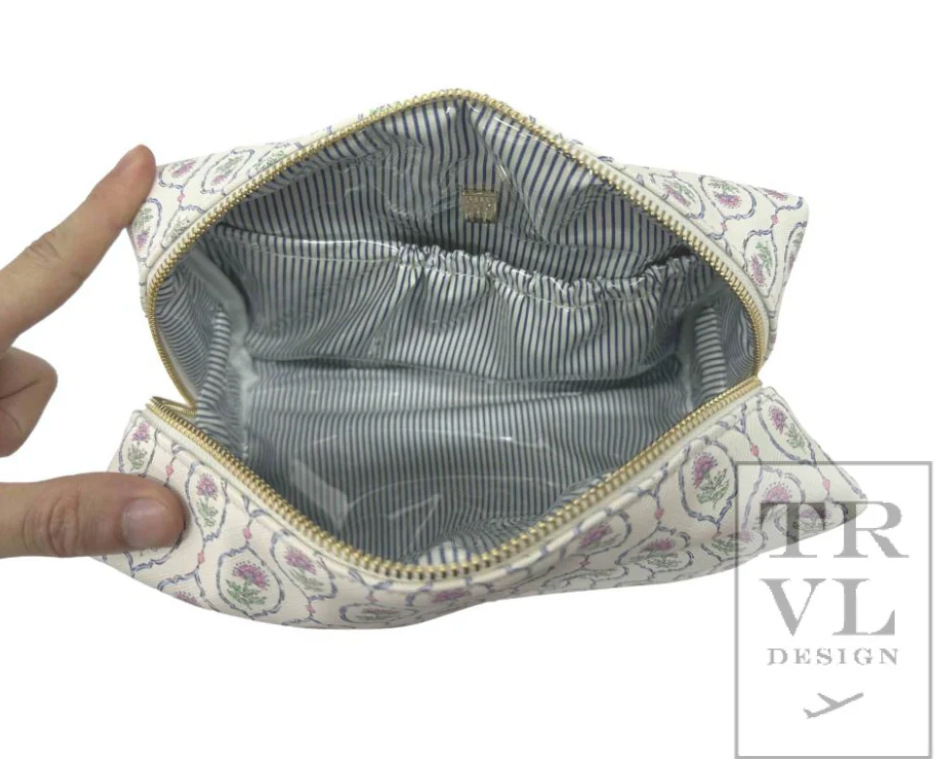 Luxe Everyday Cosmetic Bag Antibes