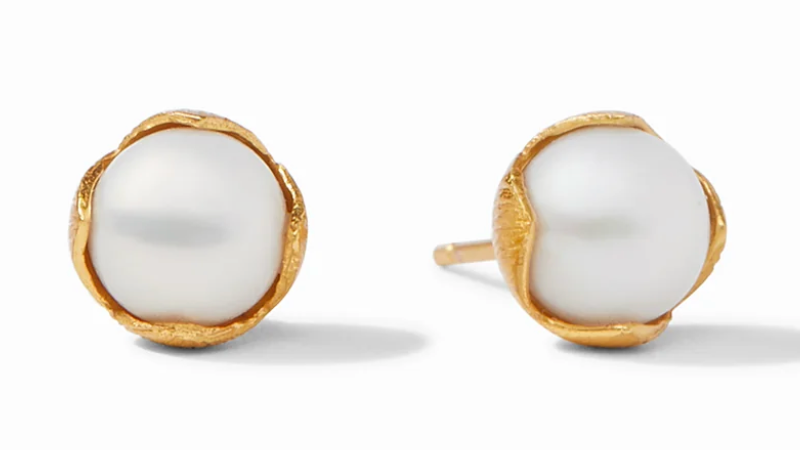 Penelope Pearl Stud Earrings