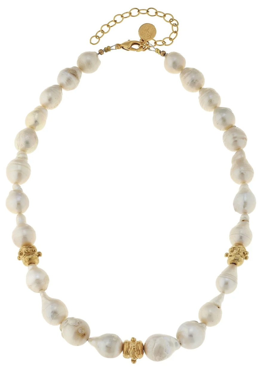 Baroque Pearl Bailey Necklace