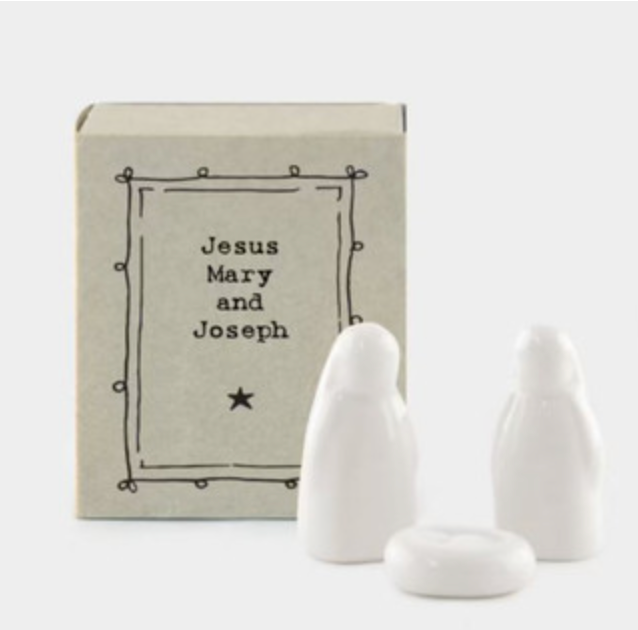 Jesus Mary and Joseph Matchbox