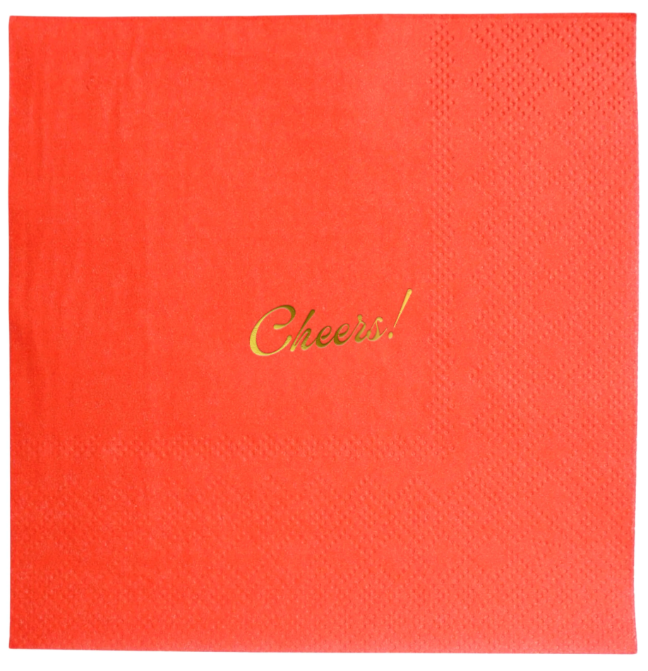 Cheers! Cocktail Napkin