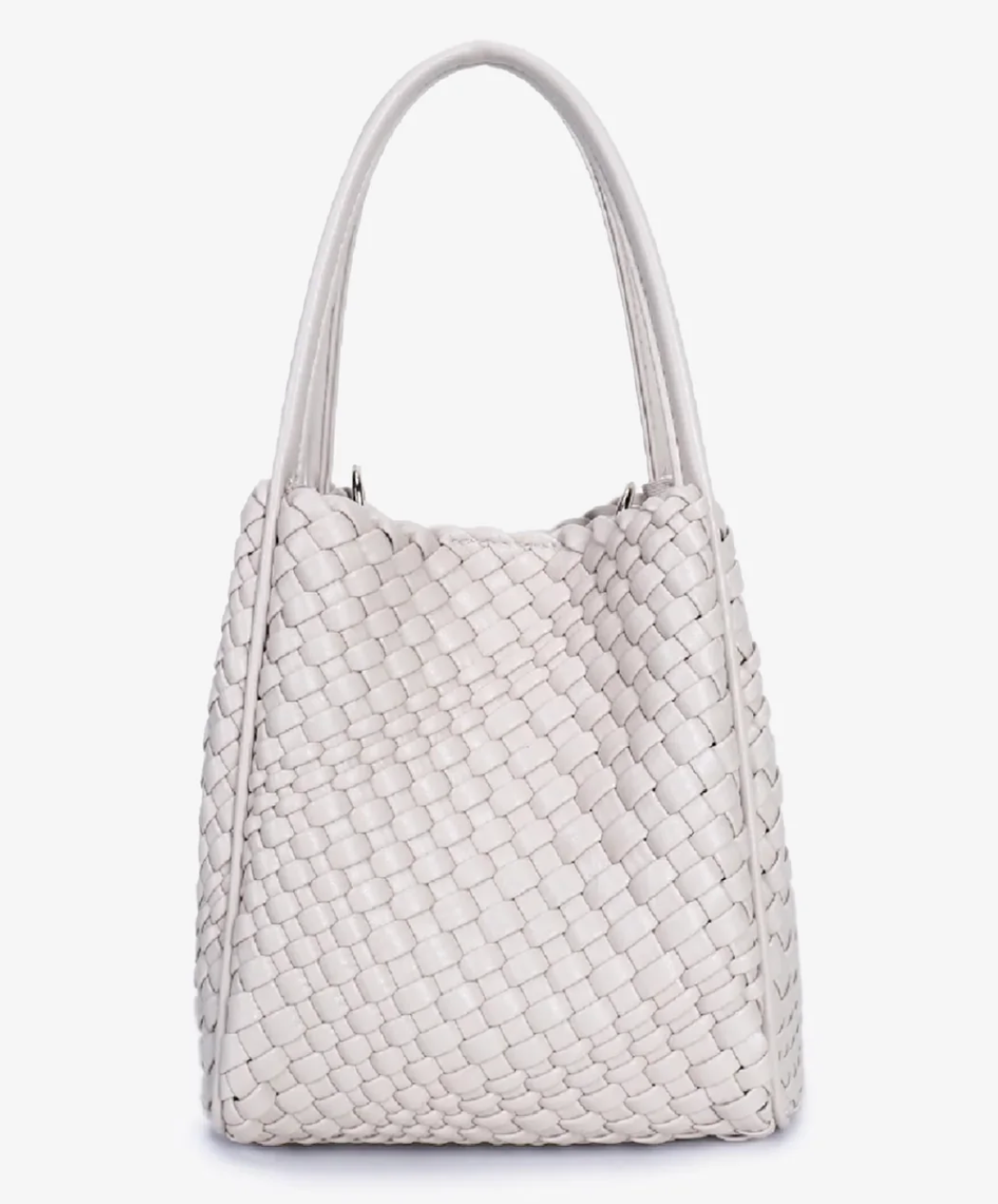 Hollace Mini Tote Woven Cream