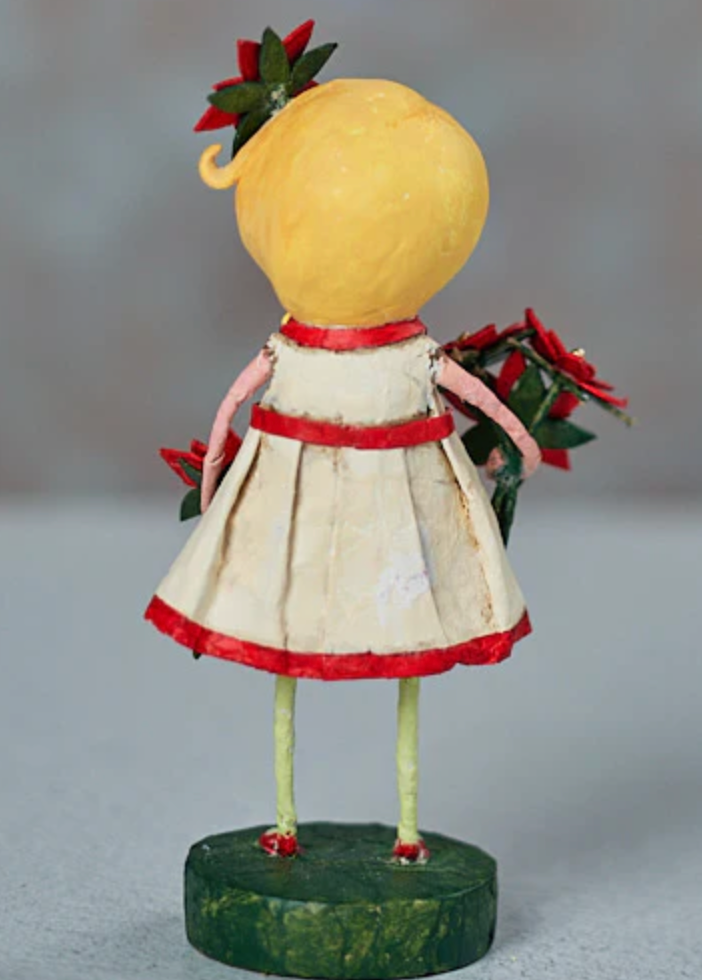 Etta Poinsettia Figurine