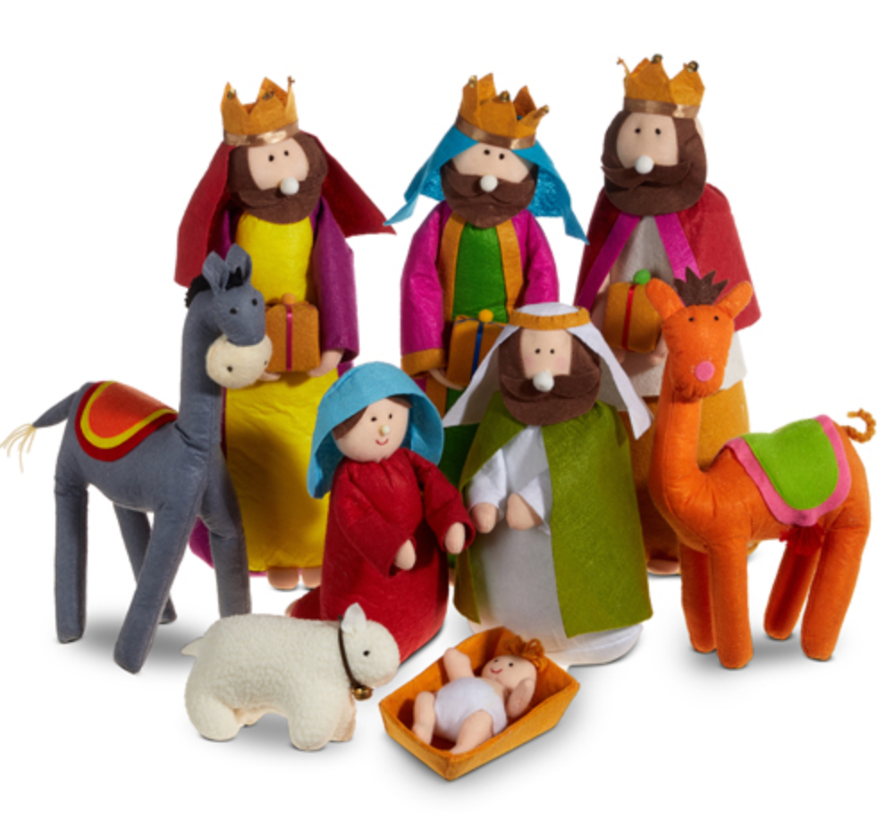 Felt Nativity Set (two sizes available)