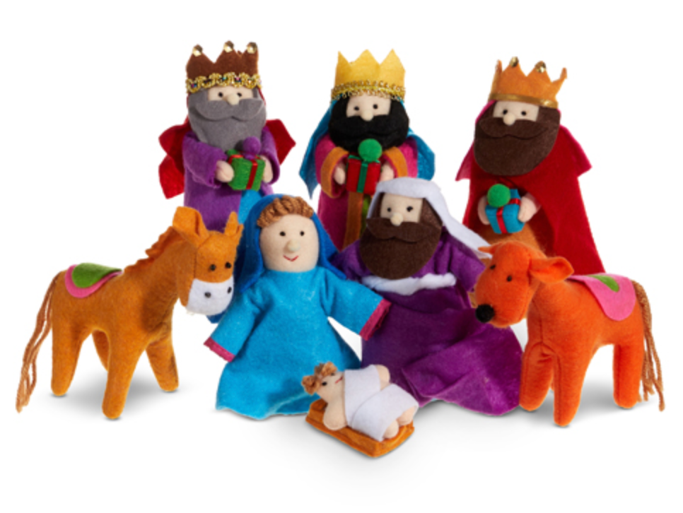 Felt Nativity Set (two sizes available)