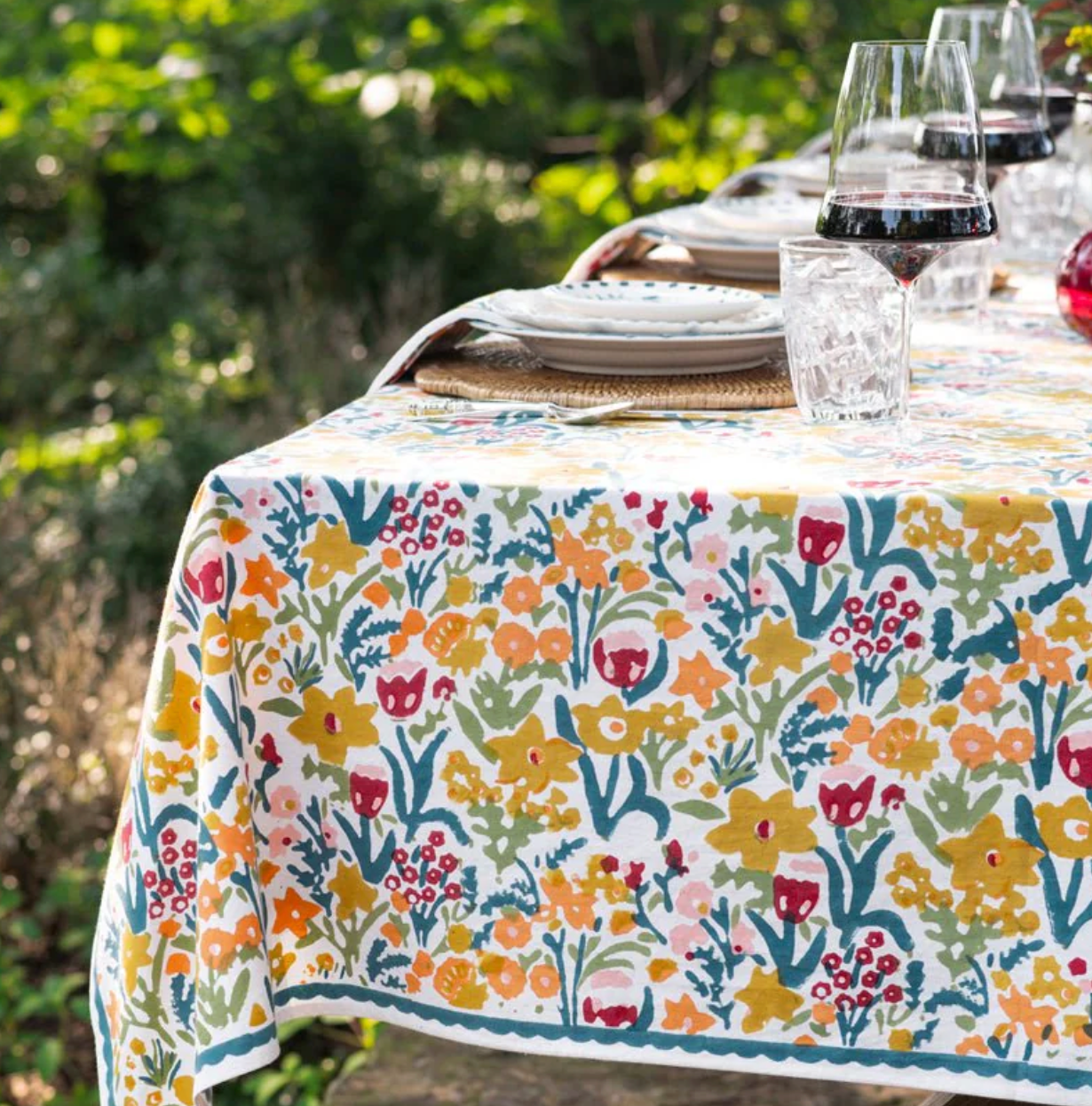 Tea Garden Tablecloth