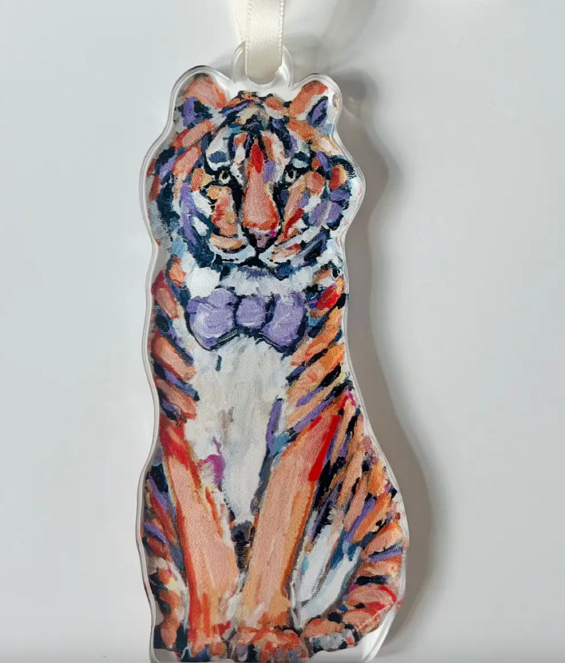 Clemson Tiger Acrylic Ornament