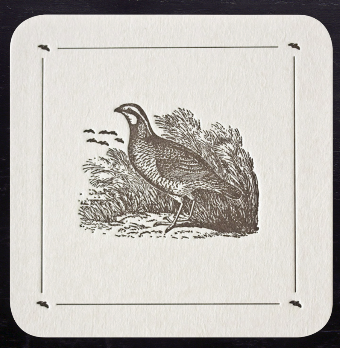 Quail Coasters