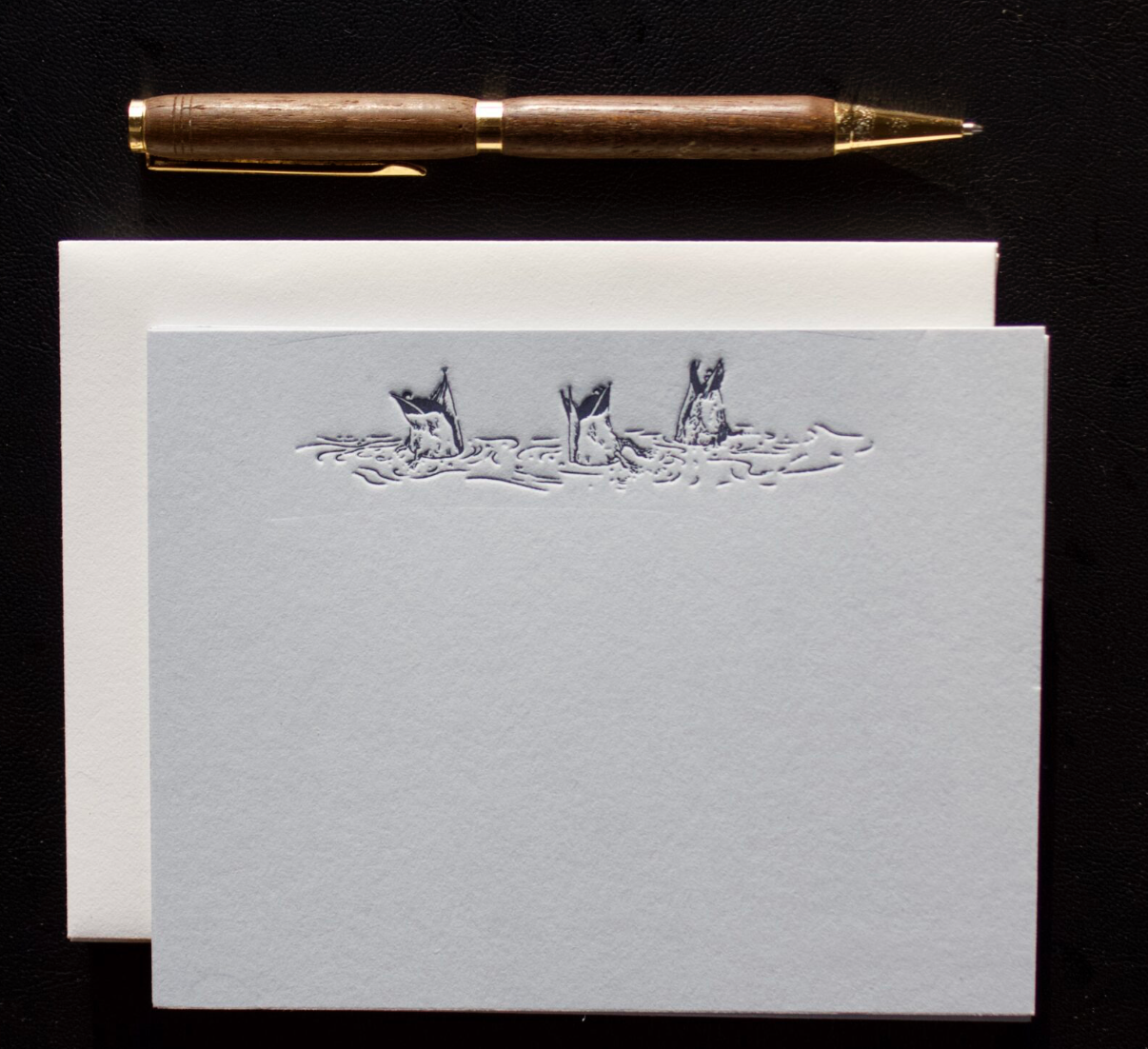 Duck Bottoms Note Cards