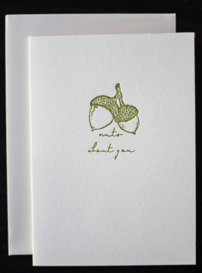 Nuts About You Greeting Card