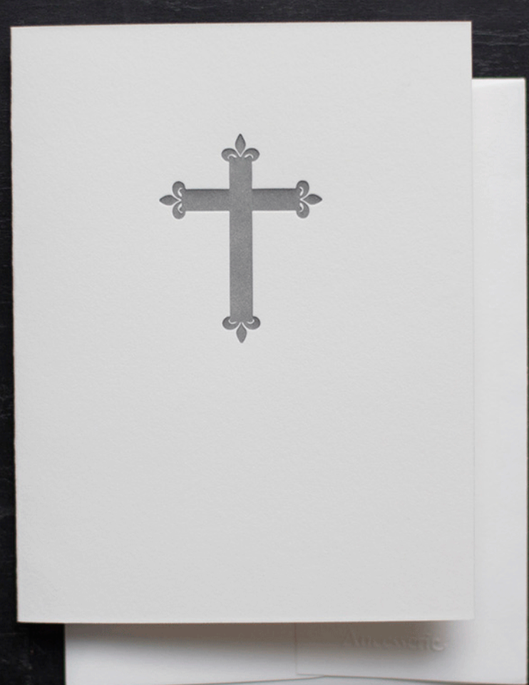 Cross Greeting card