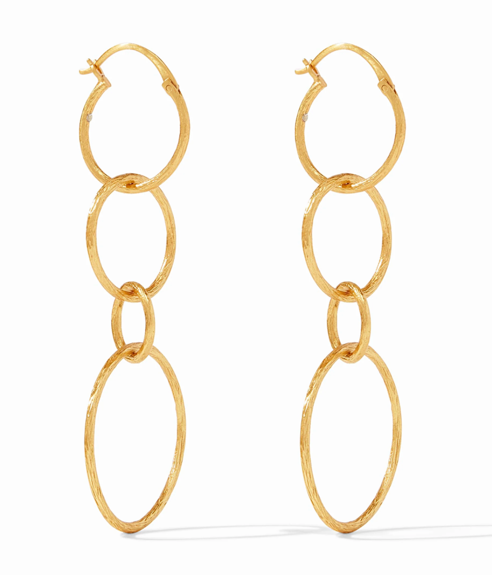 Simone 3-in-1 Earring Gold