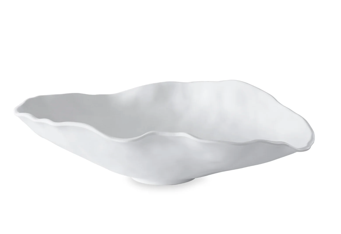 VIDA Nube Large Oval Bowl (White)