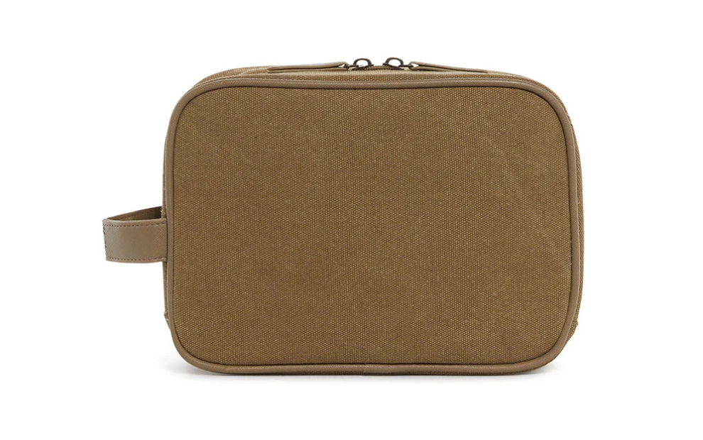 Men's Kit Case - Toiletry Bag Coated Canvas