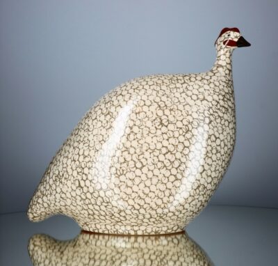 Guinea Fowl White Spotted Grey