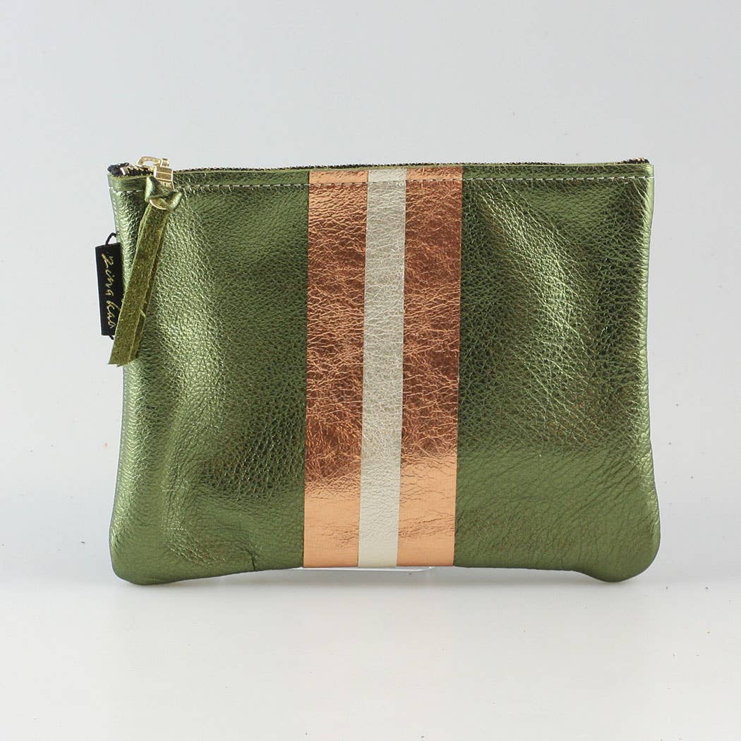 The Stripe Everyday Pouch - FALL colors and 2 sizes! Success