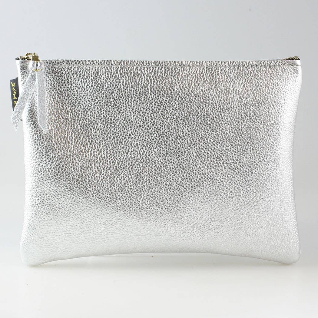 Metallic Everyday Pouch: 4 sizes! Ginger/Monroe/Carter++