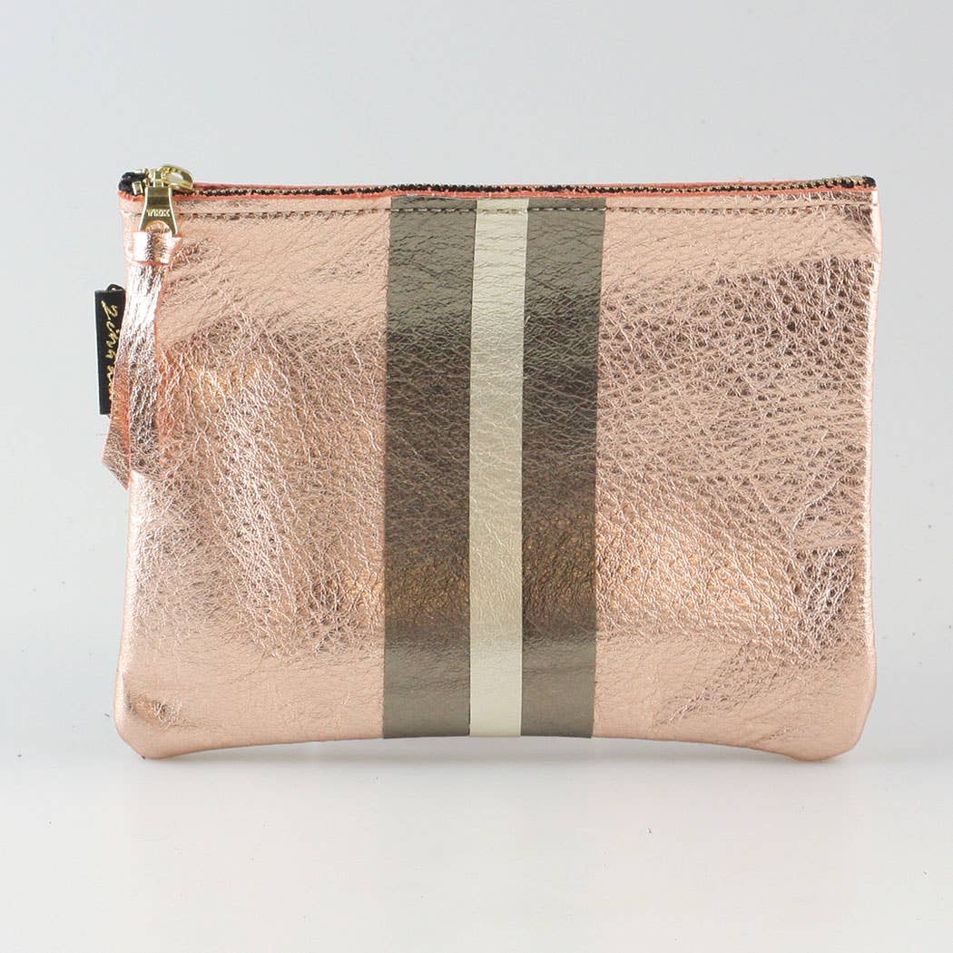 The Stripe Everyday Pouch - FALL colors and 2 sizes! Success