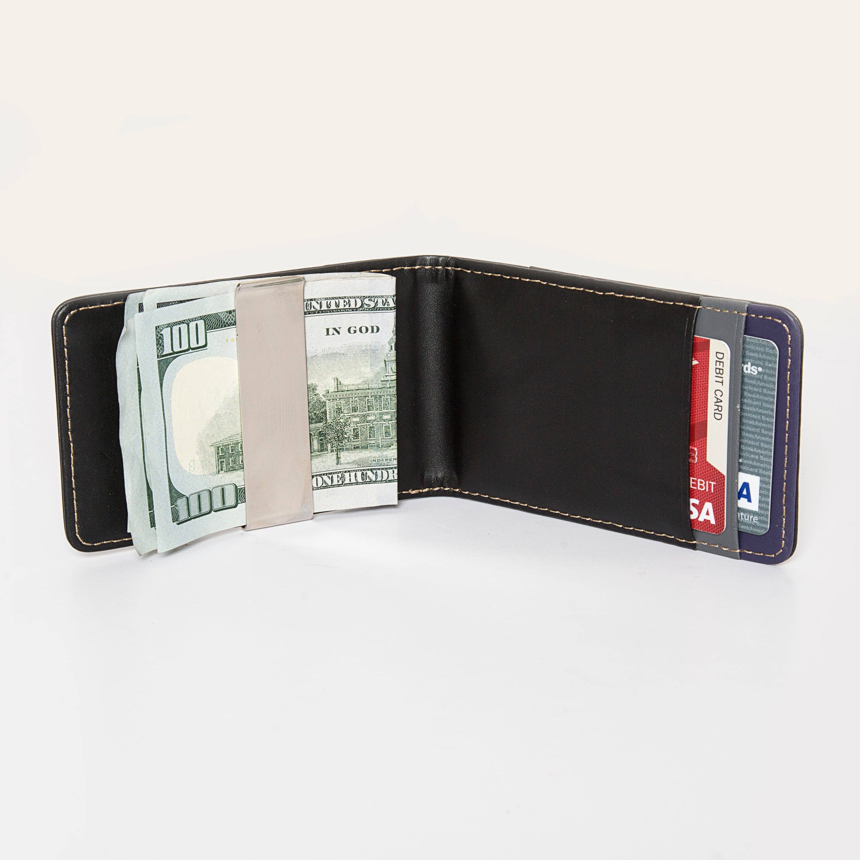 The Classic Mans Money Clip Wallet