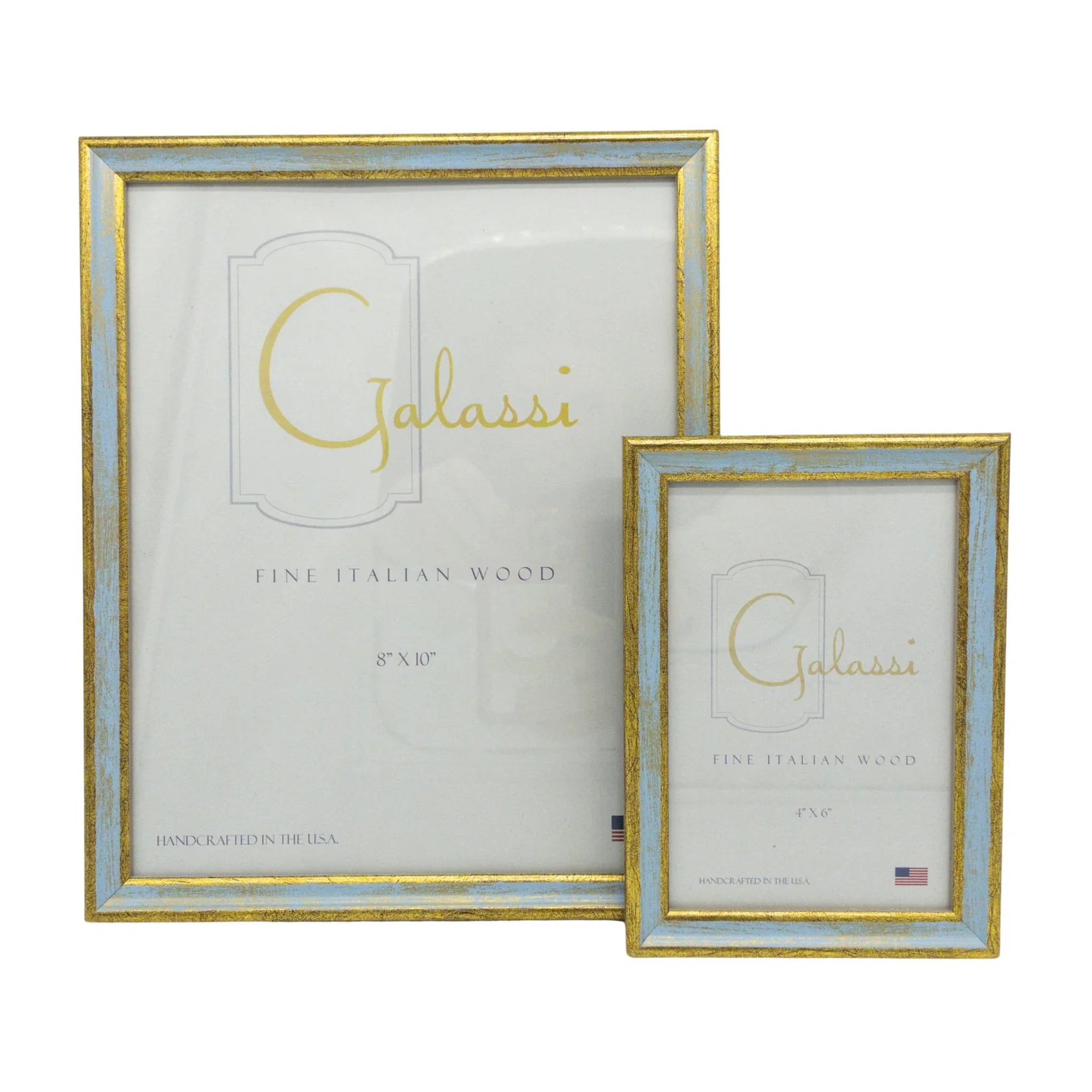 Galassi Blue/Gold Florentine Picture Frame